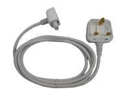 GPK Systems UK United Kingdom Standard Extension Wall Cord for Macbook Air 11 Inch 13 Inch 45w Ac Adapter Power Cord