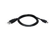 GPK Systems 6FT A Male to Mini 5 Pin USB Data Charger Cable Cord for BlackBerry Curve 8300 8310 8320 8330 8350i 5790 Pearl 8100 8110 8120 8130