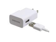 Samsung OEM Micro USB 3.0 Charger 2.0 Amp for Samsung Galaxy S5 and Note 3 White