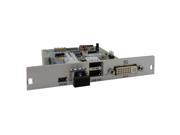 DKM HD Video and Peripheral Matrix Switch Receiver Modular Interface Cards Single Mode Fiber DVI D and USB HID Module
