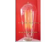 NEW!Yellow feet clear light Edison Bulb lamp 120V 60W E27 ST64X146 AD001 10PCS