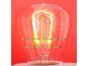 NEW!Edison light bulb the NRK top Yellow feet clear light lamp220v 40w e27 st58x125 AD002 10PCS