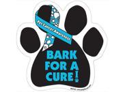 Bark For A Cure PET CANCER Awareness Durable Car Truck Mailbox Magnet
