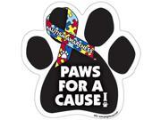 Paws For A Cause AUTISM AWARENESS Durable Car Truck Mailbox Magnet