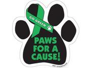 Paws For A Cause GO GREEN Durable Car Truck Mailbox Magnet