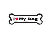 I Love My Dog Bone Durable Car Truck Mailbox Magnet