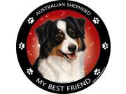 Australian Shepherd Black Tri Color Best Friend Car Refrigerator Magnet