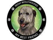 Irish Wolfhound Best Friend Car Refrigerator Magnet