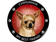 Chihuahua Best Friend Car Refrigerator Magnet