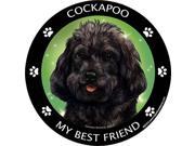 Cockapoo Black Best Friend Car Refrigerator Magnet