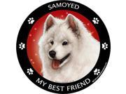 Samoyed Best Friend Car Refrigerator Magnet