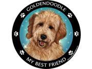 Goldendoodle Best Friend Car Refrigerator Magnet