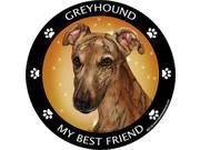 Greyhound Best Friend Car Refrigerator Magnet