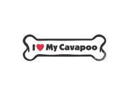 I heart My Cavapoo BONE Durable Car Truck Mailbox Magnet