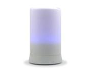 Mini Aroma Diffuser with Eight Colors LED Lights White