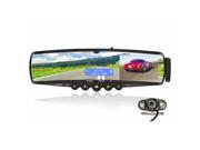3.5 LCD Car Bluetooth Rearview Mirror Wireless Camera TTS Mp3 Earpiece FM