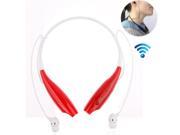 Sport Neckband Headset In ear Wireless Headphones Bluetooth Stereo Earphone Headsets TM 730 Red