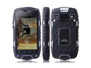 Z6 Smartphone IP68 MTK6572W Dual Core Android 4.2 4.0 Inch IPS Screen 3G GPS Black