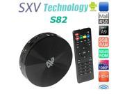 S82 4K Android TV Box Amlogic S802 Android 4.4 2GB 8GB Bluetooth Remote Control RJ45