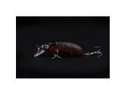NEW Bait 6cm 10g Freshwater Bass Become Warped Lips Dry Fly bionic False Bait