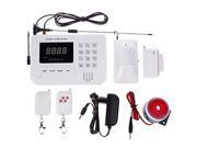 High Performance LCD Display Wireless Dual network GSM PNTS SMS Call Autodial Voice Security Alarm System