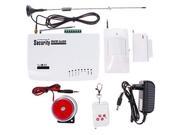 Anti Crack Anti Theft GSM Cordless Autodial Security Alarm System With Remote Controller