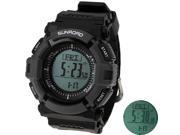 Sunroad FR821A 3ATM Digital EL Backlit w Altimeter Barometer Compass World Time Stopwatch Sport Watch