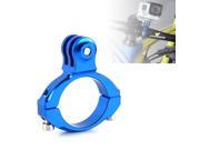 Aluminum Bike Handlebar Mount Adapter with Screw and Hex Key for GoPro Hero 3 3 2 1 Blue