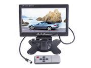 7 Inch Color TFT LCD Car Rearview Monitor for DVD Camera VCR