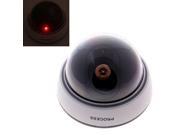 New Arrival Dummy Security Camera with Flashing RED Light For Deter Criminals White