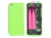 Back Cover Housing Assembly with Middle Frame for iPhone 5c Green
