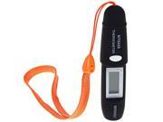 DT8200 Non Contact High Accuracy Infared Temperature Portable Digital Thermometer Sight Black