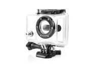 Transparent Skeleton Protective Side Open FPV Housing Case with Lens for GoPro Hero 2 1