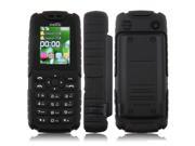 XIAOCAI X6 Phone 1.8 Inch Bluetooth FM 5000mAh Battery Supply Cellphone Black