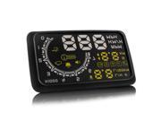 W02 Universal Car HUD Vehicle Mounted Head Up Display Fuel Consumption