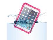 iPega Waterproof Silicone Protective Case with Neck Strap for iPad Mini Pink