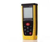 CP 40 Hand held Laser Distance Meter with LCD Night Light Black Yellow