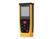 CP 70 Hand held Laser Distance Meter with LCD Night Light Black Yellow