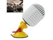 Fashion Microphone Shape Wireless Bluetooth Speaker White