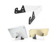 V Style Plastic Stand Holder for Smartphones and Tablets White