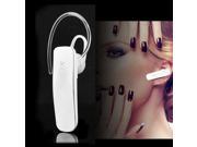 Bluetooth 4.0 Stereo Headset For All Bluetooth Enabled Devices White including a Mono Earpiece