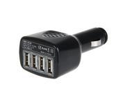 Portable Multifunctional 4 in 1 USB Car Charger for iPad iPhone 5 4 4S Bluetooth Headset iPod Touch MP3 MP4 Player