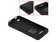 Ultra Slim 1900mAh Power Charger External Mobile Battery Case Cover for iPhone 4 4S