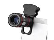 Practical 4 in 1 Cat Design Clamp Camera Lens including Telephoto Fisheye Macro and Wide Angle for iPhone iPad Samsung HTC Tablet PC etc.