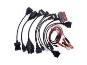 8pcs OBD2 II Adapter Cable For Autocom CDP Pro Car Diagnostic Interface Scanner