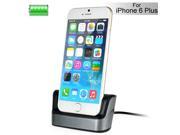 USB Dock Charger For iPhone 6 Plus Silver