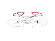 4Pcs Propeller Prop Protective Guard Bumper Protector For DJI Phantom 1 2 Vision Quadcopter Red white