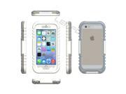 IP 68 Practical Waterproof Hybrid PC and TPU Case for iPhone 6 White