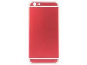 High Quality Back Housing Cover Replacement Compatible for iPhone 6 Red