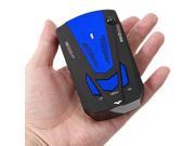 NEW 360 Degree Detection Voice Alert Car Radar Detector Russia and English Voice For Car Speed Limited Blue